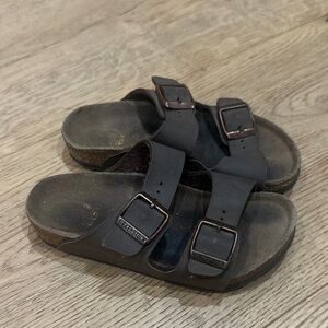 Birkenstock Arizona Brown Sandals with Straps c10
